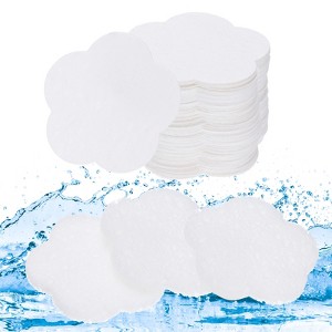 Unique Bargains Daily Skincare Home Travel Compressed Flower Shape Facial Sponges 2.4" 60 Pcs - 1 of 4