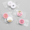 Big Dot of Happiness Two Much Fun - Girl - 2nd Birthday Party Round Candy Sticker Favors - Labels Fits Chocolate Candy (1 sheet of 108) - 3 of 4