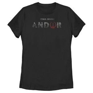 Women's Star Wars: Andor Dark Logo T-Shirt - 1 of 4