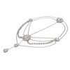 Unique Bargains Faux Diamonds Tassels Headpiece 1 Pc - 4 of 4