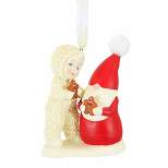 Snowbabies Gingerbread Tasting Ornament  -  One Onrament 3.25 Inches -  Christmas Gnome Cookies  -  6012369  -  Polyresin  -  Multicolored