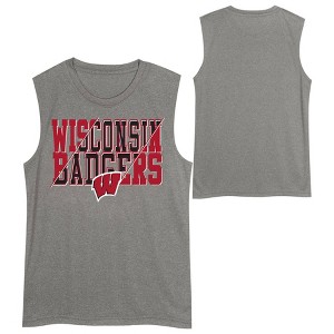 NCAA Wisconsin Badgers Girls' Poly Tank Top - 1 of 3