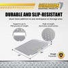 Guardian Heavy Duty Aluminum Shed Ramp, Portable Loading Ramp for Mowers and ATVs, Garage and Driveway, 750 Pound Capacity, Silver - 3 of 4
