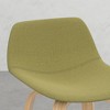 NicBex Set of 2 Bar Stools for Kitchen Island,Modern Counter Bar Stools with Wood Frame,Bar Chairs for Dining Rooms,Kitchens Islands - 4 of 4
