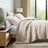 Cloud Weave Textured Comforter Set, Plush All-Season Down Alternative, Ultra Soft, 3-Piece Set - Becky Cameron - 2 of 4