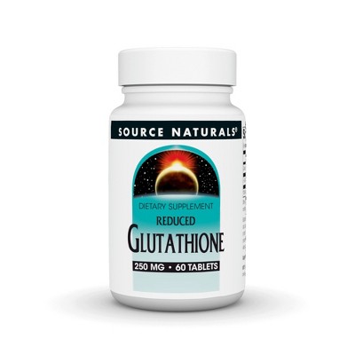 Glutathione, Reduced 250mg by Source Naturals, Inc.  -  60 Tablet