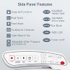 Mirexion Elongated Bidet Toilet Seat with Heated Functions, Warm Air Dryer, LED Nightlight, and Stainless Steel Nozzle - 4 of 4