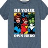 Boys' - Marvel - Be Your Own Hero Short Sleeve Graphic T-Shirt - 2 of 4