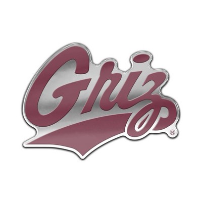 NCAA Montana Grizzlies 3"x4" Color Auto Decal