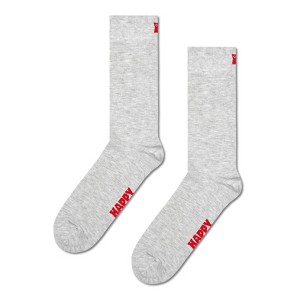 Happy Socks Adult Men and Women Crew Solid Color Socks in sustainable materials - Pair of socks in different size and colors - 1 of 2