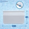 Poolzilla Replacement Weir Flap Assembly - Compatible with Hayward Automatic Skimmers, SP1082, SP1083, SP1084, SP1085, SP1086, SPX1082K - 2 of 4