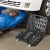 Socket Set, Ratchet Set - 216-Piece Drive Set with 72-Tooth Reversible Ratchet, Sockets, Universal Joint, Extension Bars - 4 of 4