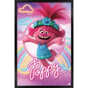 Trends International DreamWorks Trolls 2 - Poppy Framed Wall Poster Prints - 1 of 4