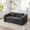 KWPZQEB Folding Sofa Bed, Convertible Sleeper Chair with Pillow & Armrest, Foldable Mattress Comfy Floor Sofa Lounge for Living Room, Bedroom - 4 of 4