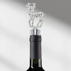 Unique Bargains Christmas Animal Bottle Stopper Zinc Alloy Aluminum Alloy TPR 4.49"x1.38"x0.79" 1 Pc - 2 of 3