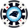 MasterPieces Casino Style 100 Piece Poker Chip Set - NFL Carolina Panthers - 3 of 4