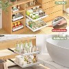 LunaLulinlk 2 Pack Pull Out Cabinet Organizers Expandable, Slide Out Drawers for Kitchen, Bathroom, Pantry, Under Sink Storage, Pull Out. - 4 of 4