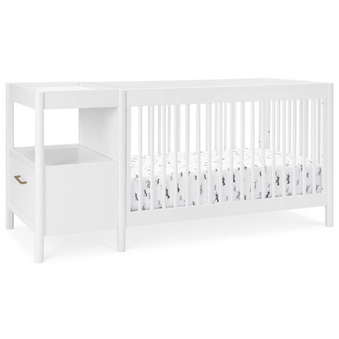 Delta Children Zoe 5 In 1 Convertible, Crib And Changing Table Dresser Set Target
