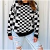 Women's Checkered Sweater - Aapparella - 2 of 3