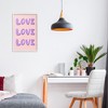 Stupell Industries Love Bubble Lettering Framed Giclee Art - 3 of 4