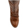 Journee Collection Womens Sequoia Stacked Heel Mid Calf Boots - 4 of 4