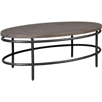 Hekman Oval Coffee Table 24502 Grey Sedona