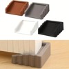 Yukimo 4-Pack Creative Windproof Door Stopper, Safety Door Blocker, Anti-Collision Door Stop with 4 Colors - 2 of 4