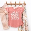 The Juniper Shop No Bunny Loves Me Like Grandma Toddler Flutter Sleeve Tee - 2 of 2