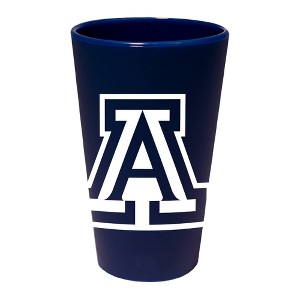 NCAA Arizona Wildcats Silicone Pint Glass - 16oz - 1 of 3