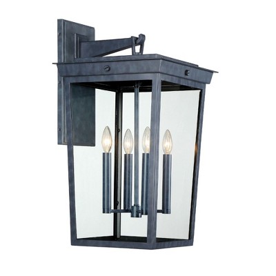 Crystorama Lighting Belmont 4 - Light Sconce in  Graphite