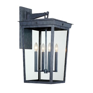 Crystorama Lighting Belmont 4 - Light Sconce in  Graphite - 1 of 4