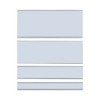 C-Line Magnetic Label Holders, Clear, 10/Pack, 6" x 0.5" - 4 of 4