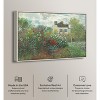 Art Remedy Monet - Garden with Dahlias Impresionism Landscape Wall Art Framed - 3 of 4