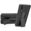 Nakedcellphone Case with Stand and Belt Clip Holster for Samsung Galaxy A01 - Black - 4 of 4