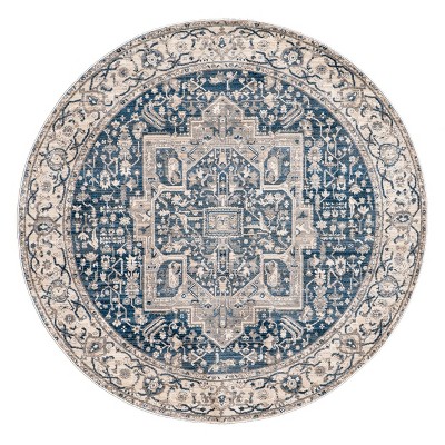 Nuloom Harriet Vintage Medallion Fringe Indoor Area Rug