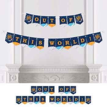 Big Dot Of Happiness World Awaits - Travel Themed Party Bunting Banner ...