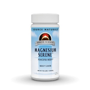 Magnesium Serene 800mg-Berry Flavor by Source Naturals, Inc.  -  8 oz Powder - 1 of 3