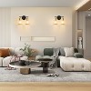 POWLIG Modern Vanity Light - Dimmable Bathroom Fixture with Clear Cone Glass Shades for Bedroom, Makeup Mirror Lighting - 4 of 4