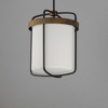 Maxim Lighting Ruffles 3 - Light Pendant in  Black/Antique Brass - 2 of 3