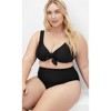 Women's Plus Size Valencia Hi Waist Bikini - black | CITY CHIC - 3 of 4