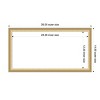 Amanti Art Florence Gold Framed Magnetic Dry Erase Board - 4 of 4