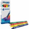 Prang Crayons - Green, Red, Yellow, Blue - 4 / Pack - 2 of 4
