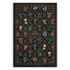 2x6 FT Modern Washable Area Rug for Living Room, Floral Trellis Carpet Rug with Non Slip Backing, Low Pile Stain Resistant Floor Rug for Dorm, - 3 of 4
