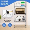 FDW 6 Tier Wire Shelving Unit Heavy Duty Storage Rack Metal Shelf Garage Organizer Shelves - 3 of 4