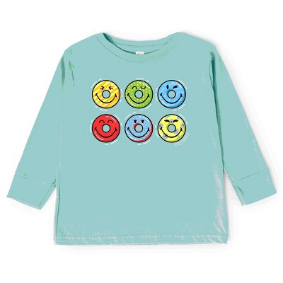 The Juniper Shop SmileyWorld Pool Floats Toddler Long Sleeve Tee