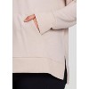 RBX Active Women's Ultra Lightweight French Terry V-Neck Hoodie Tunic Sweatshirt with Pocket - 4 of 4