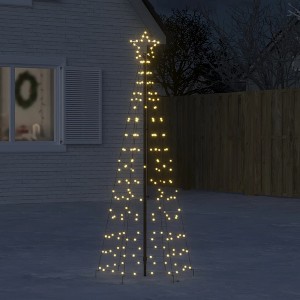 Led Christmas Tree Warm White Copper, Iron 5.9 ft Tall - 1 of 4