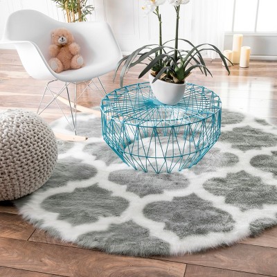 Nuloom Faux Sheepskin Shaunna Shags Indoor Area Rug