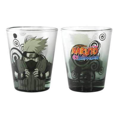 Naruto Shippuden Character 1.5oz Glass Shot Set of 4