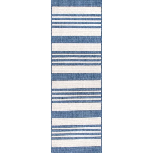 Nuloom Robin Multi Stripe Indoor/Outdoor Area Rug - image 1 of 4